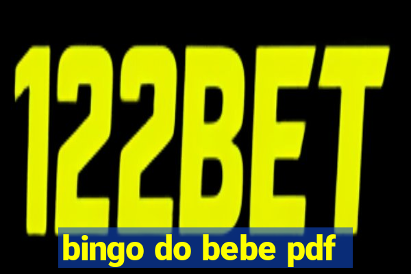 bingo do bebe pdf