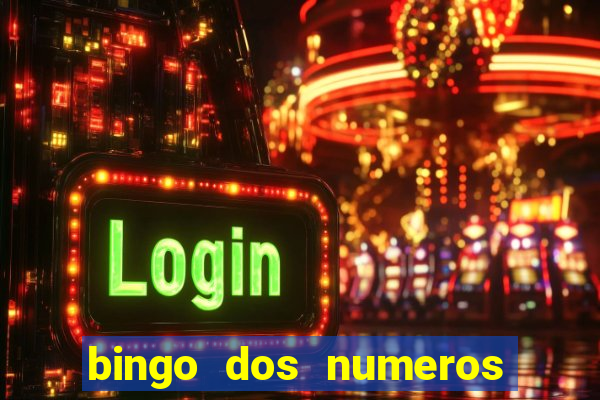 bingo dos numeros de 1 a 30