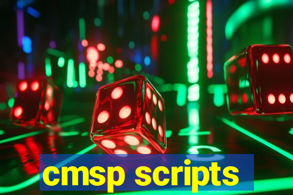 cmsp scripts