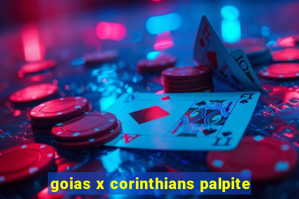 goias x corinthians palpite