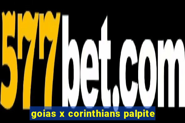 goias x corinthians palpite