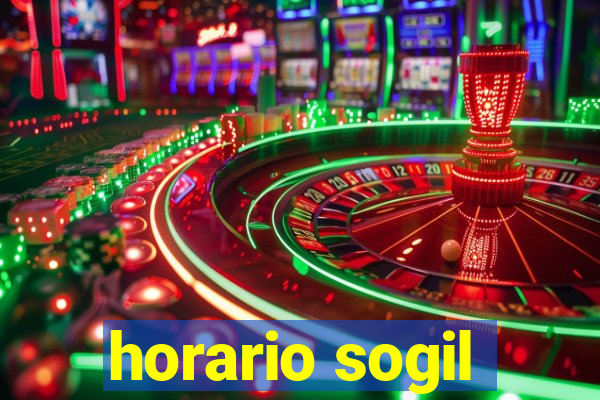 horario sogil