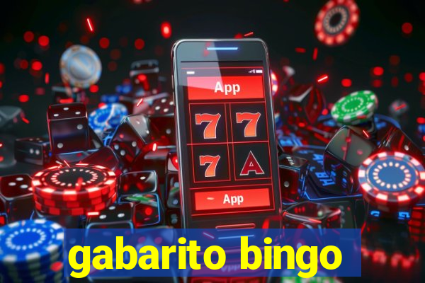 gabarito bingo