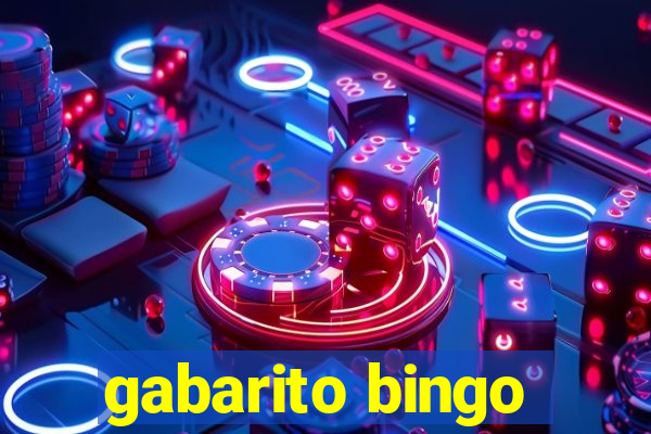 gabarito bingo