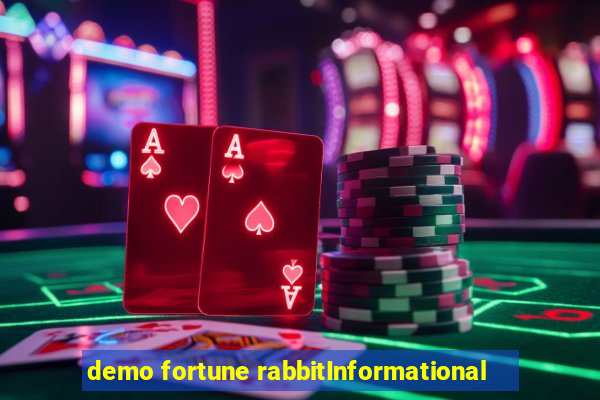 demo fortune rabbitInformational