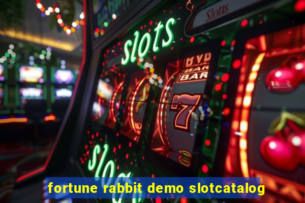 fortune rabbit demo slotcatalog