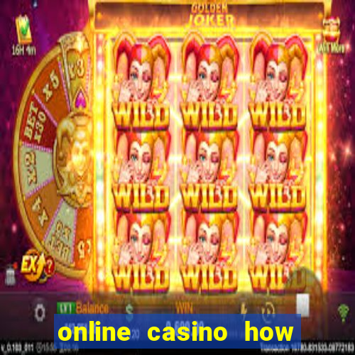 online casino how to win