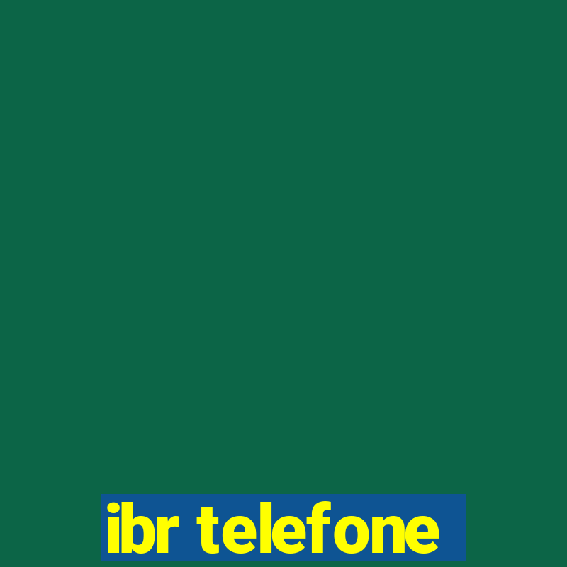 ibr telefone