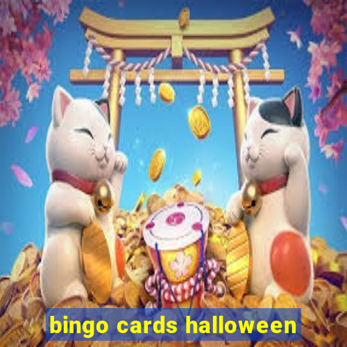 bingo cards halloween