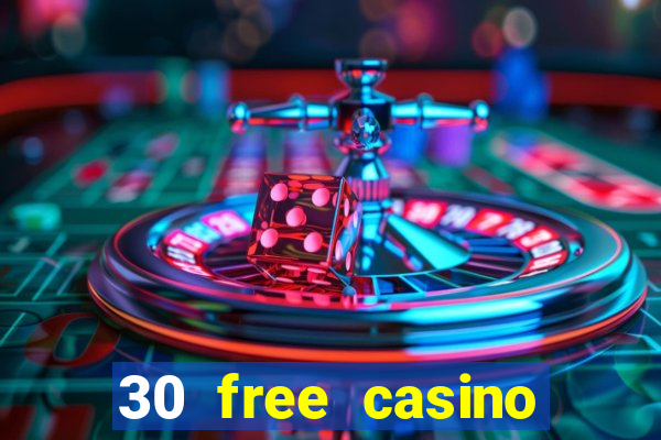 30 free casino bonus no deposit