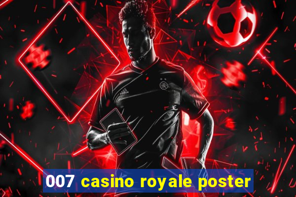 007 casino royale poster