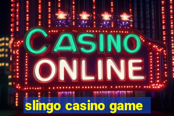 slingo casino game