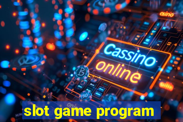 slot game program