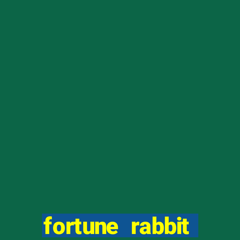 fortune rabbit ganhos