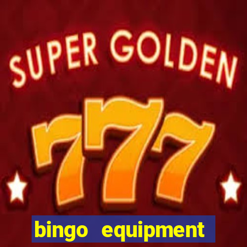 bingo equipment rental near me