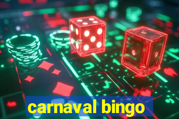 carnaval bingo