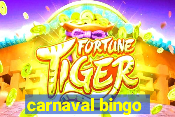 carnaval bingo