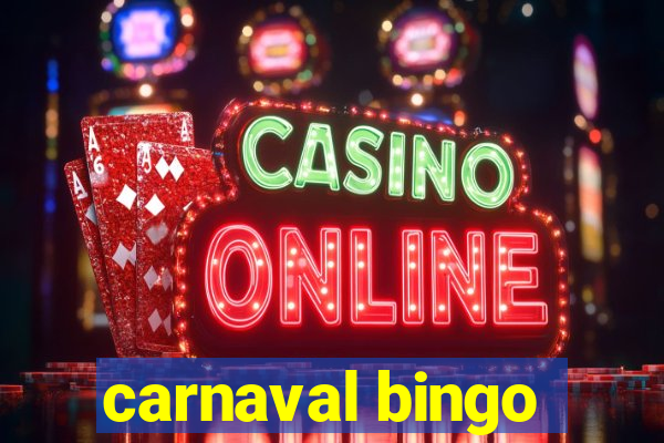 carnaval bingo