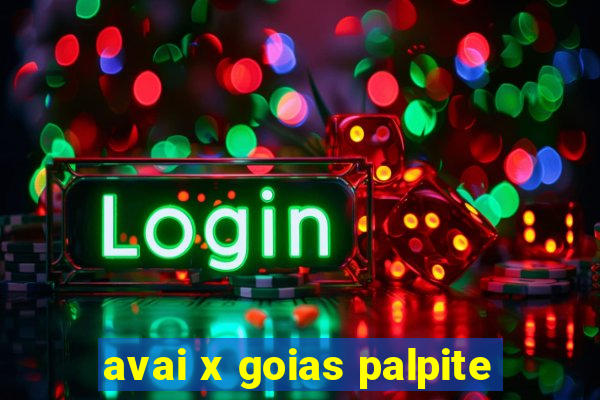 avai x goias palpite