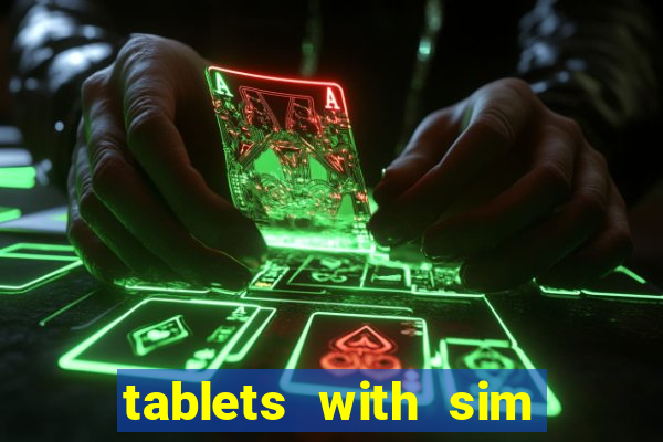 tablets with sim card slot