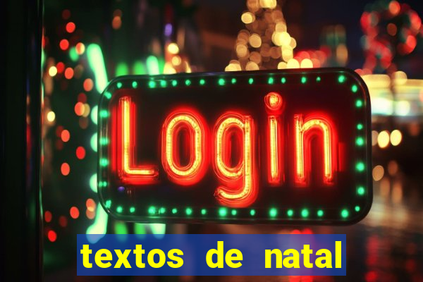 textos de natal para imprimir