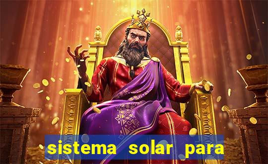 sistema solar para colorir pdf