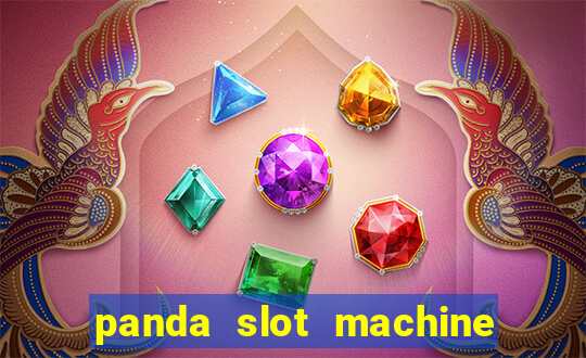 panda slot machine big win