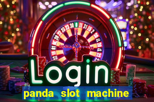 panda slot machine big win