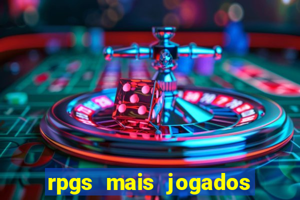 rpgs mais jogados do mundo