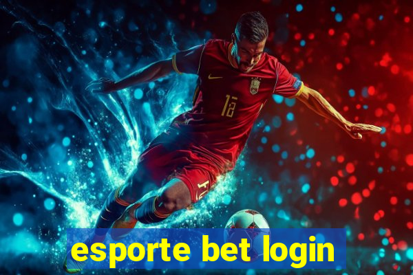 esporte bet login