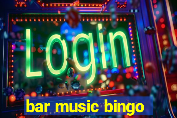 bar music bingo