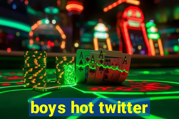 boys hot twitter