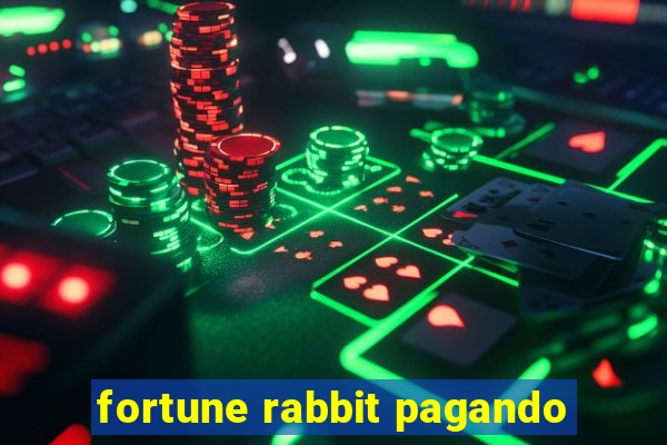 fortune rabbit pagando