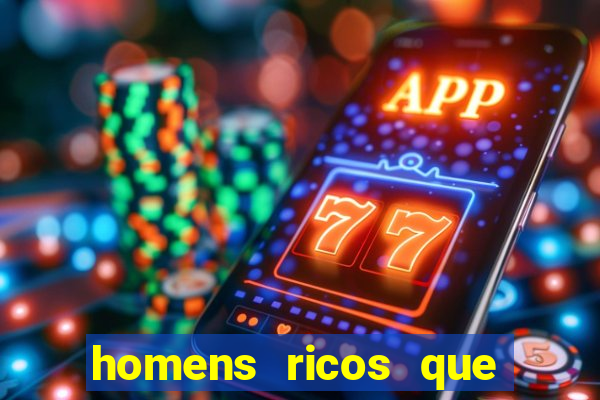 homens ricos que querem bancar telegram