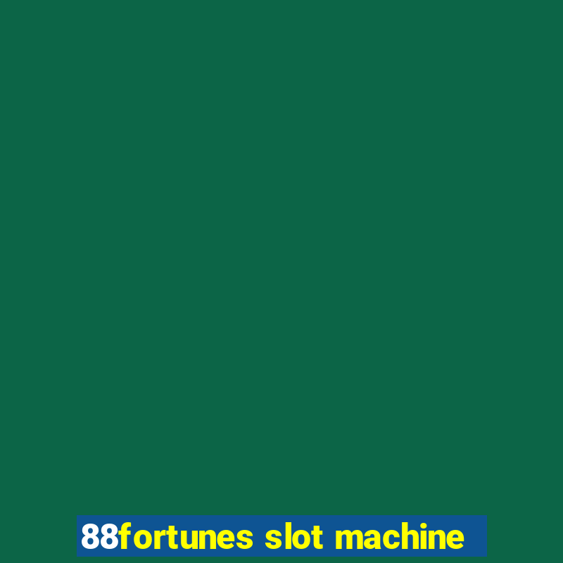 88fortunes slot machine