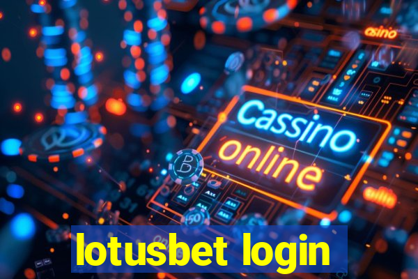 lotusbet login