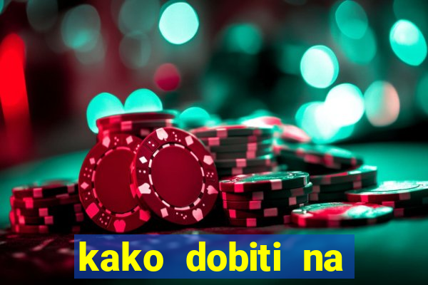 kako dobiti na slot aparatu