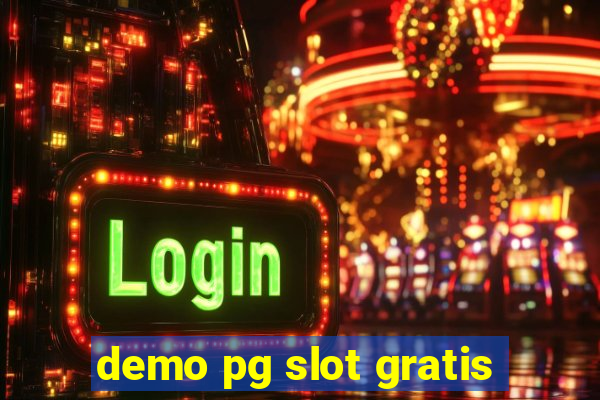 demo pg slot gratis