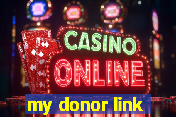 my donor link