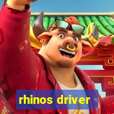 rhinos driver