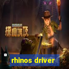 rhinos driver