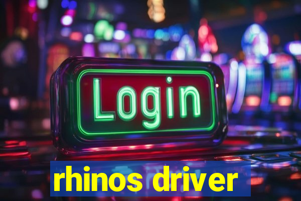 rhinos driver