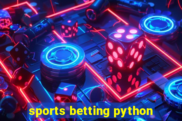 sports betting python