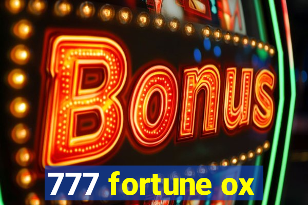 777 fortune ox