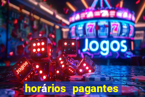 horários pagantes do fortune mouse