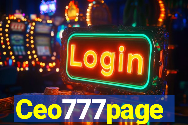 Ceo777page