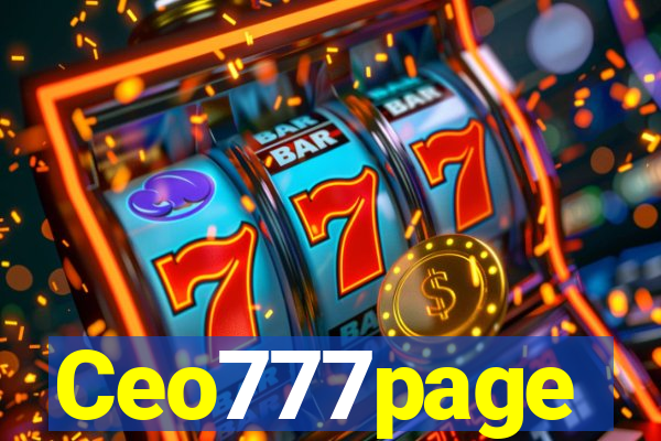 Ceo777page