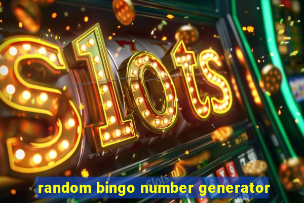 random bingo number generator