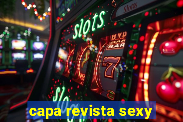 capa revista sexy