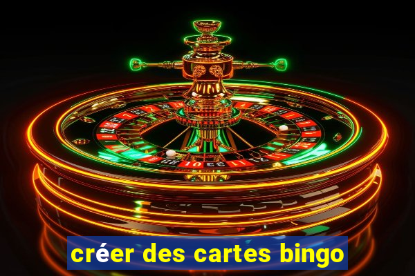 créer des cartes bingo